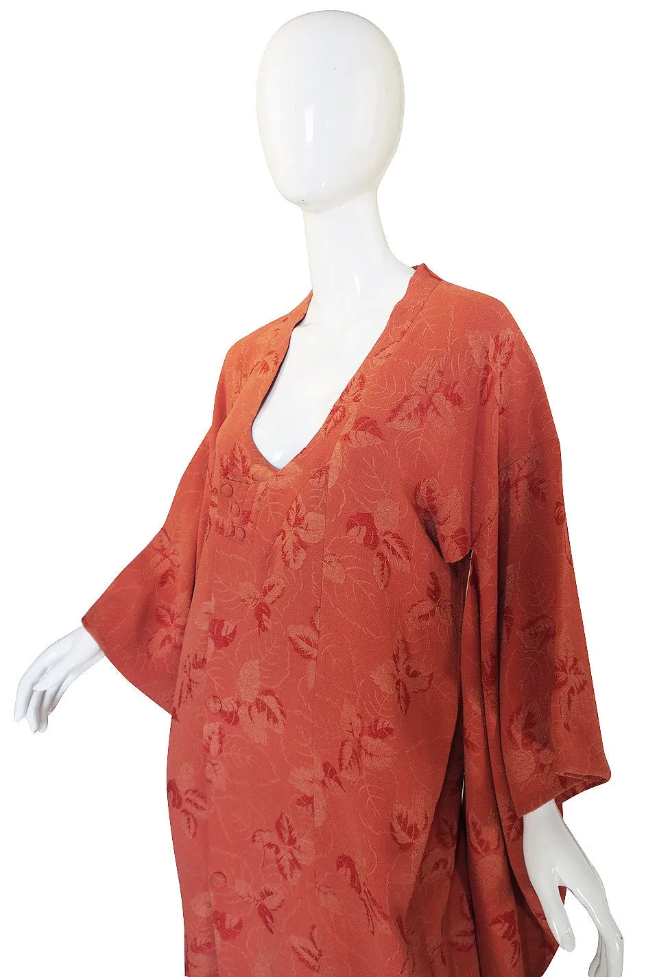 1930s Labeled Michiyuki Kimono Overcoat