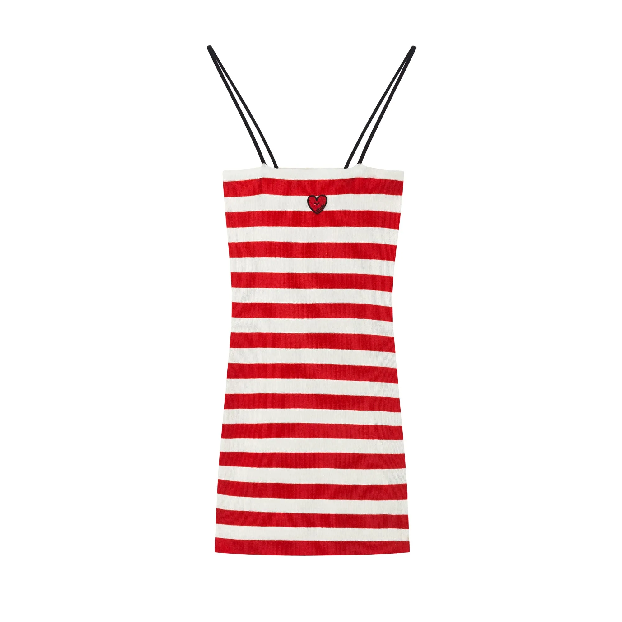 A Game Of Hearts Stripes Dress