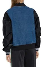 Adidas Originals Zip-Up Denim Bomber Jacket