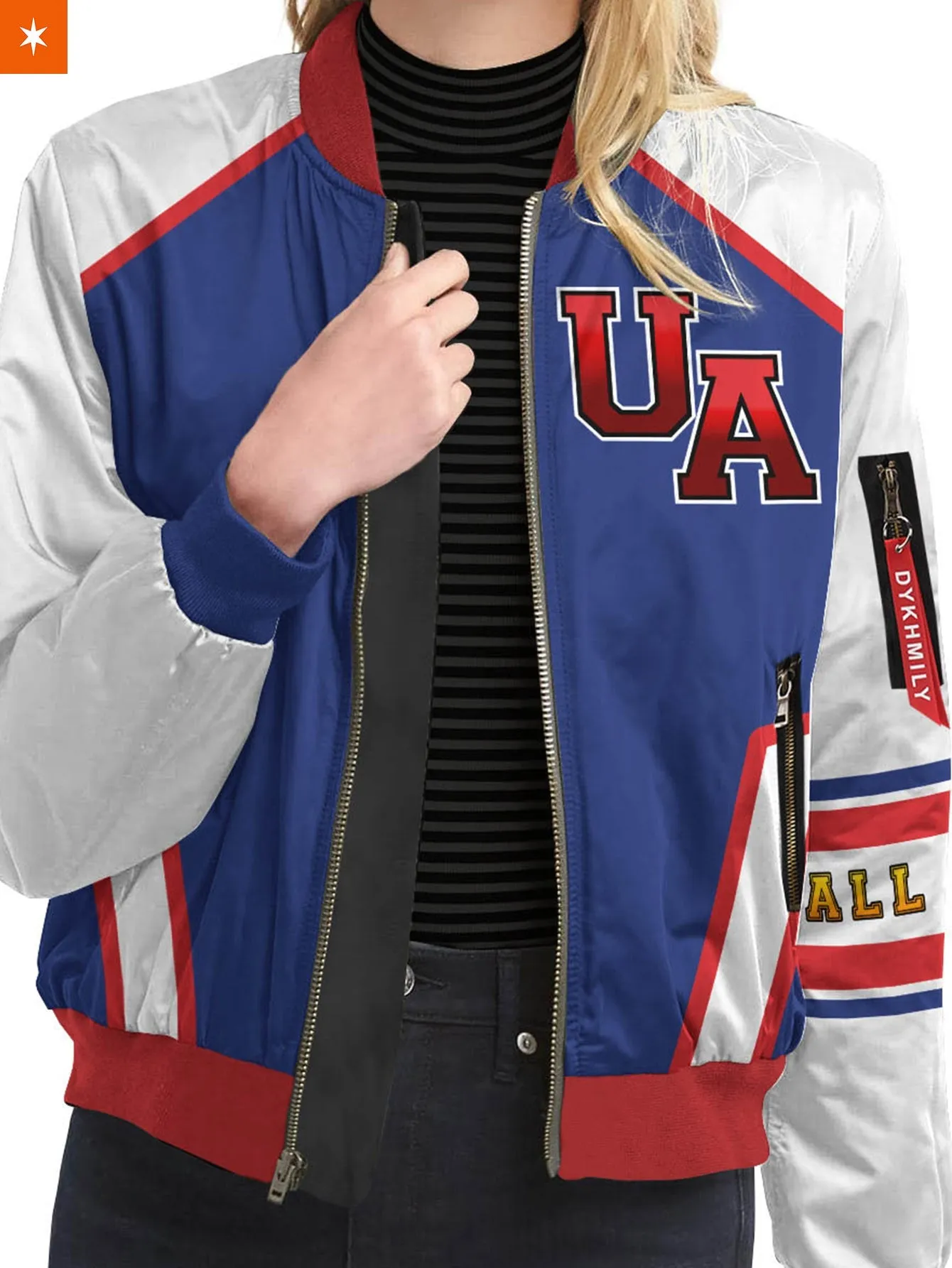 All Might Plus Bomber Jacket