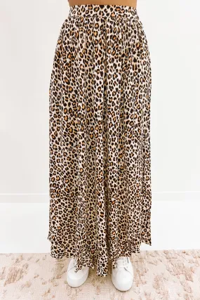 Angelina Maxi Skirt Leopard