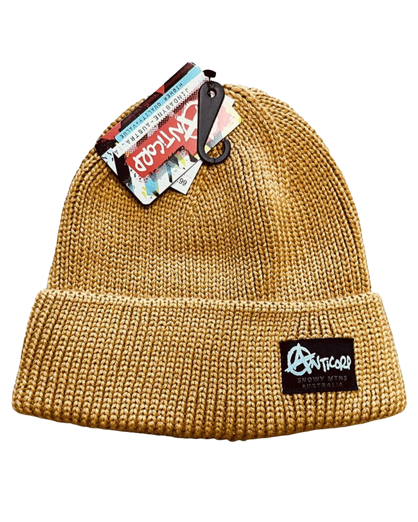 Anticorp Turn Up Beanie - Gold