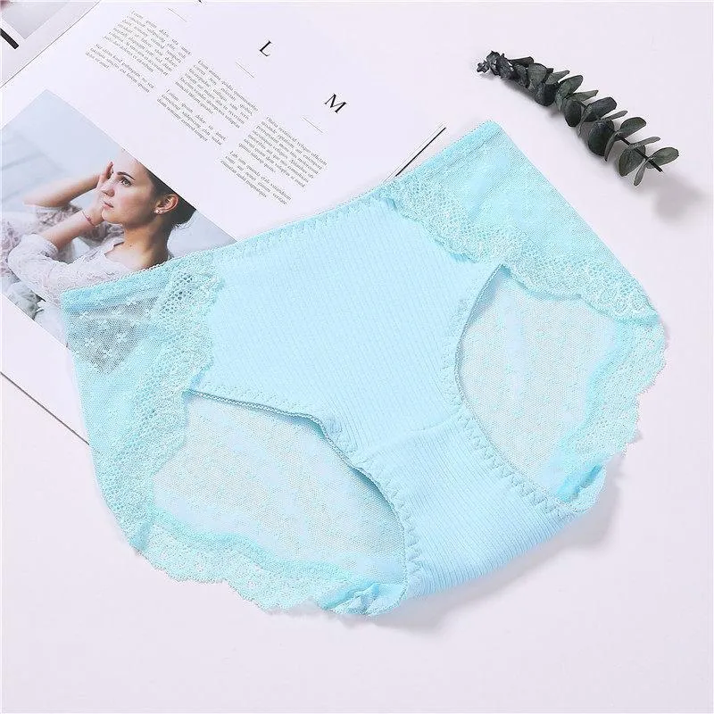 Aqua Amazement Lace Hipster Panty