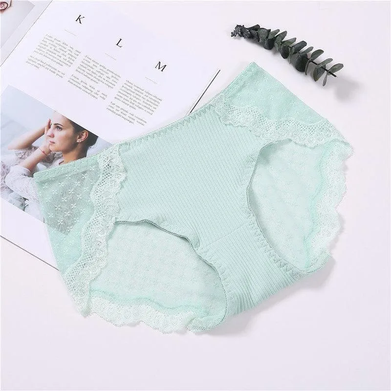 Aqua Amazement Lace Hipster Panty