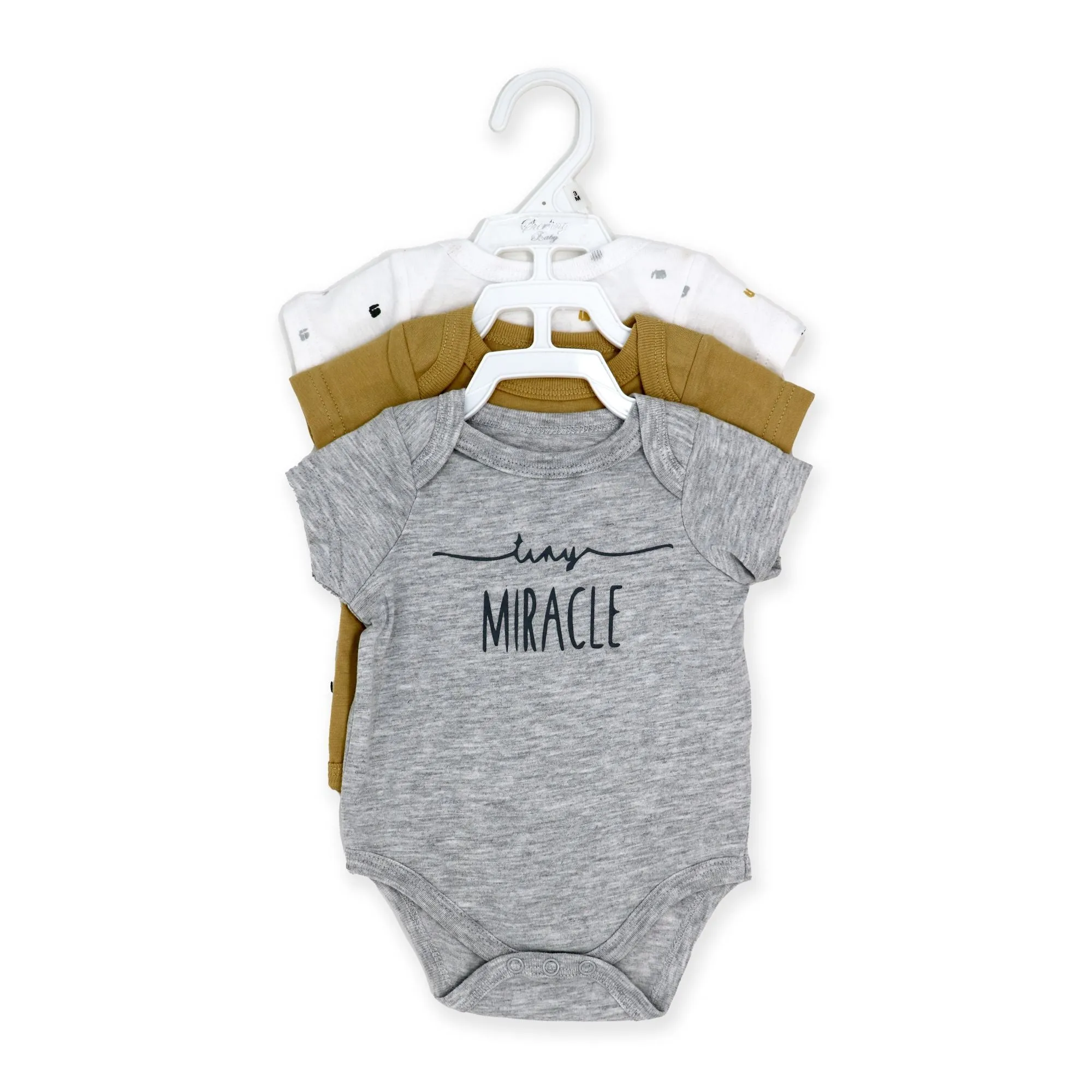 Baby Boy's Bodysuit Set - Tiny Miracle