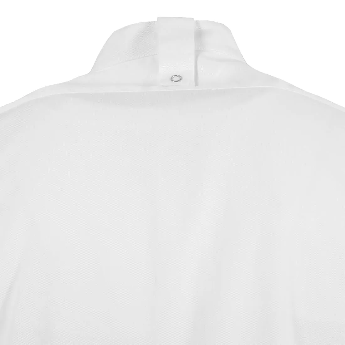 BB702-L Southside Band Collar Chefs Jacket White Size L