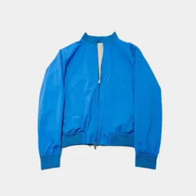 Blue Zip Deck Lightweight Jacket