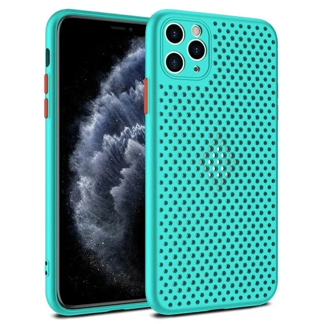 Breathable Cooling Phone Case For iPhone