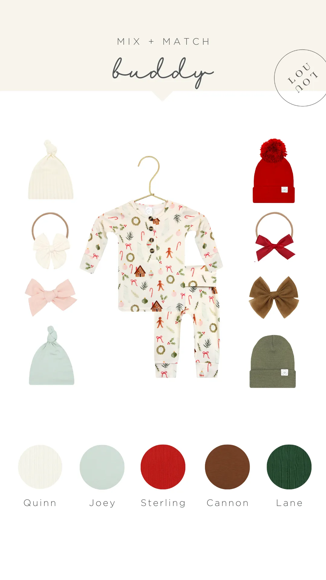 Buddy Newborn Hat Bundle (Gown)