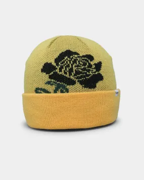 Carre Volle Rose Beanie Yellow