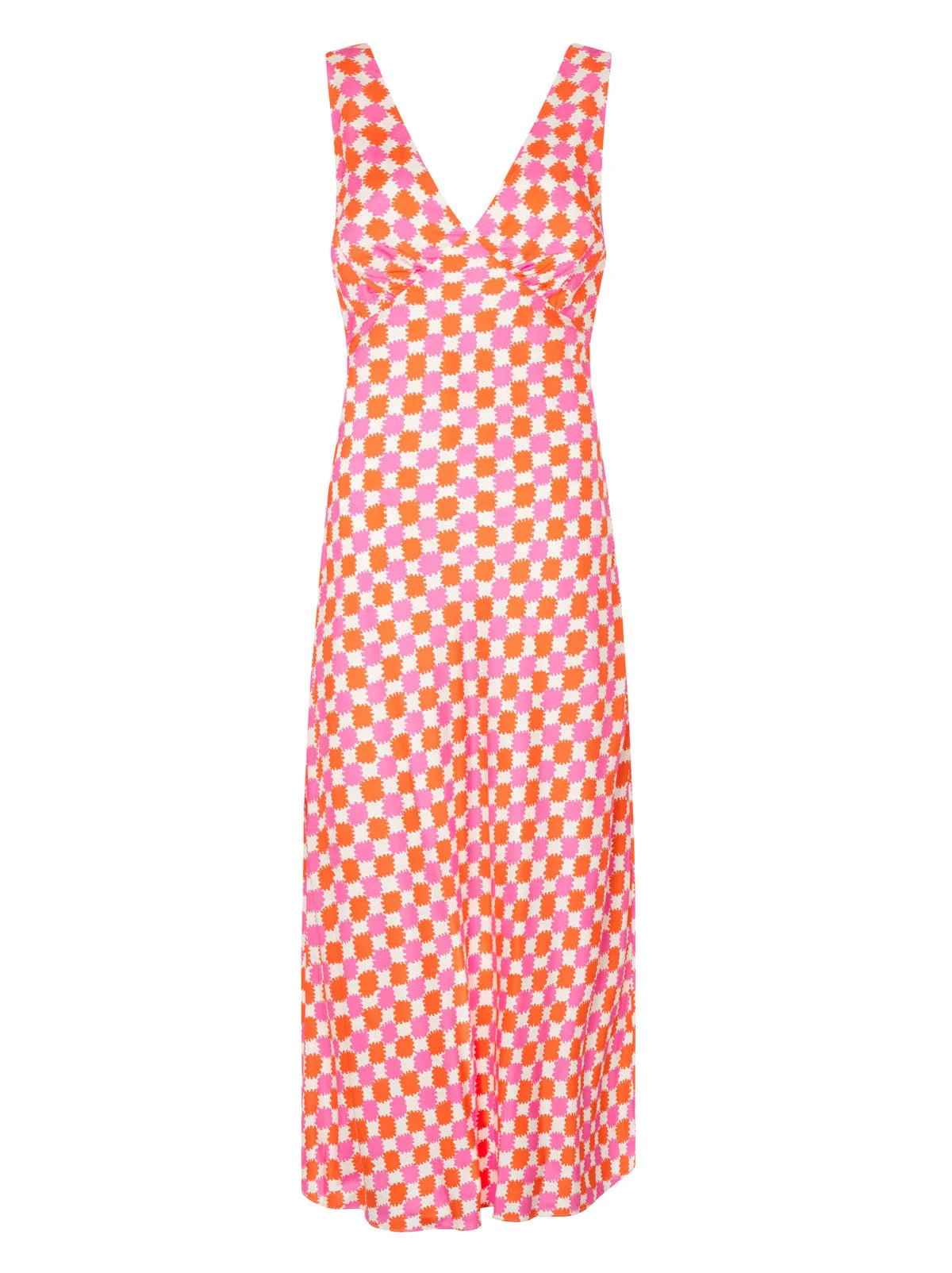 Claire Picnic Check Slip Dress