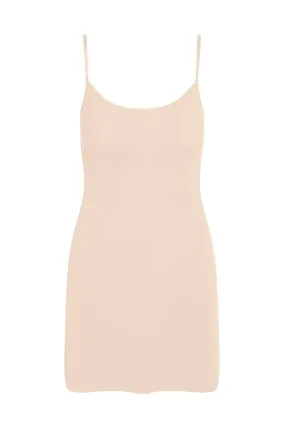 Classic Mini Cami Slip- Beige