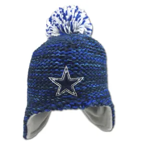 Cowboys Infant Fleece Lined Pom Hat