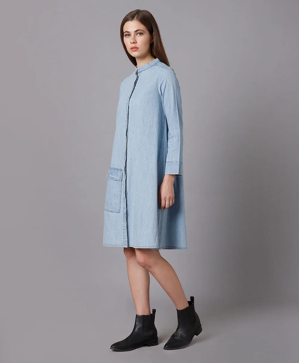 Denim Shirt Dress