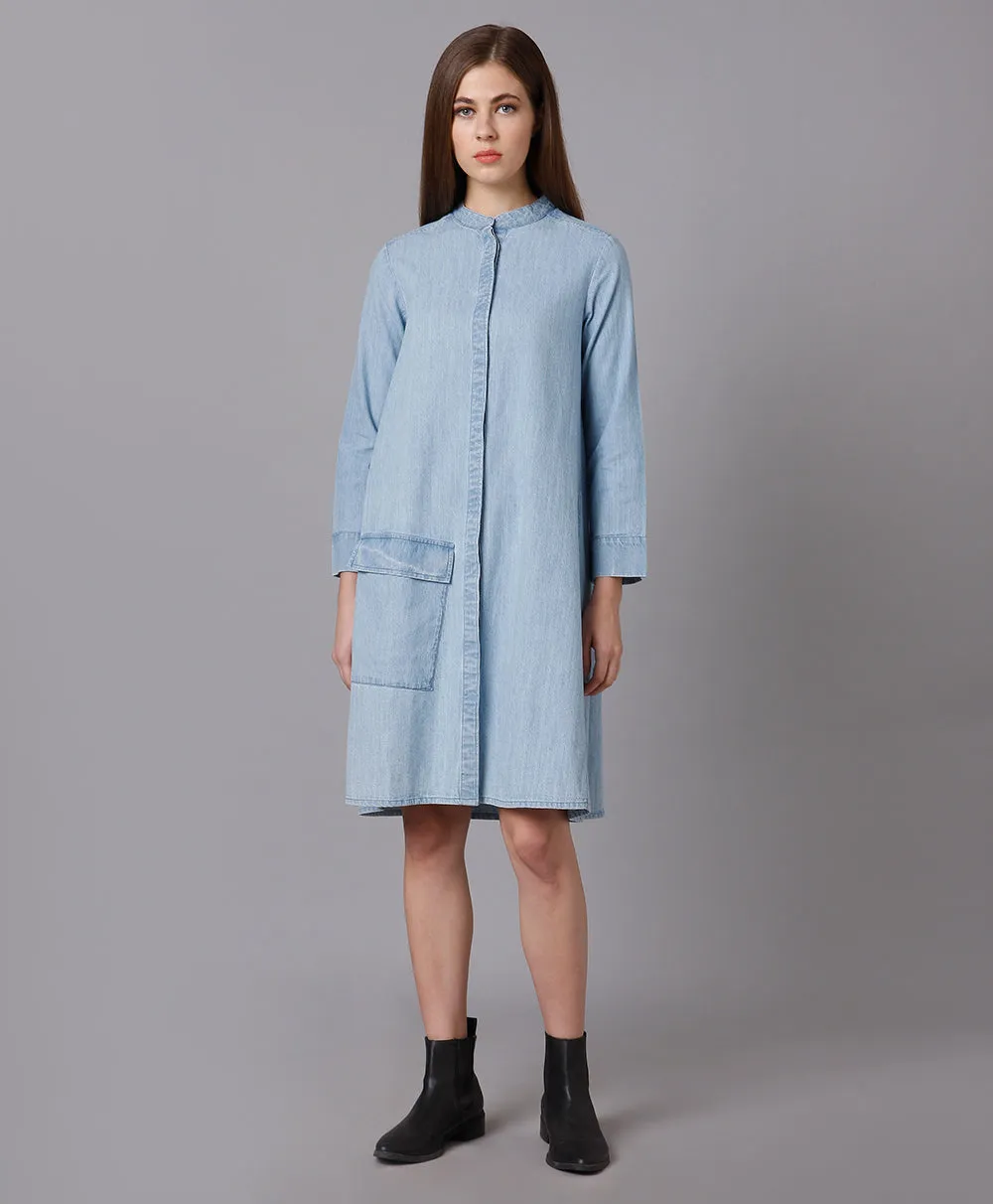 Denim Shirt Dress