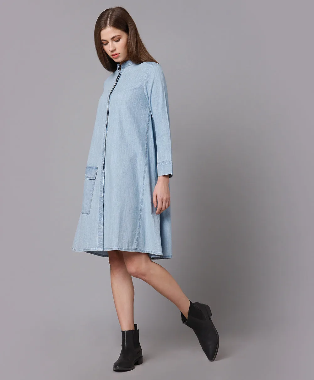 Denim Shirt Dress