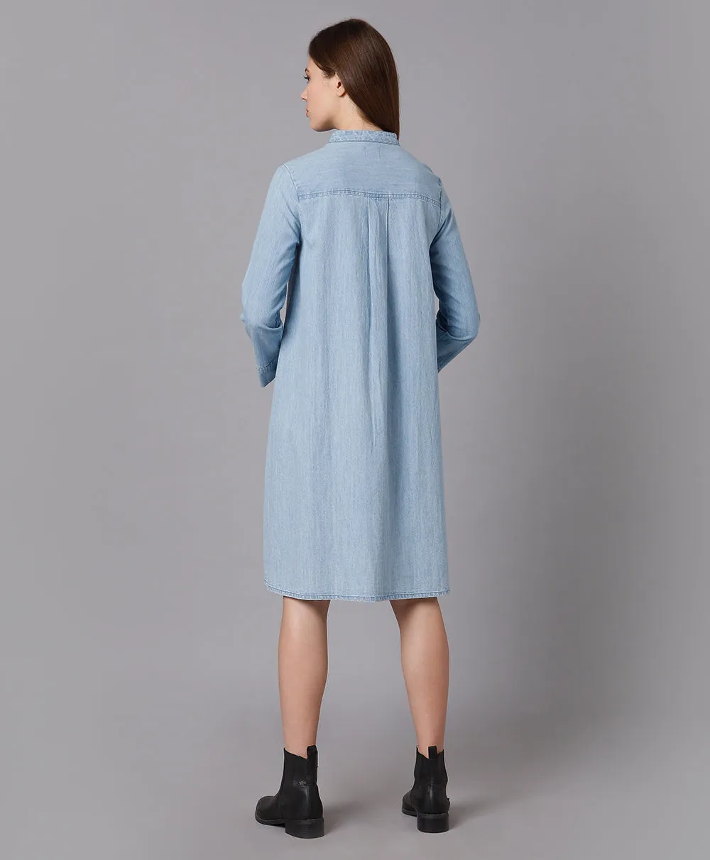 Denim Shirt Dress