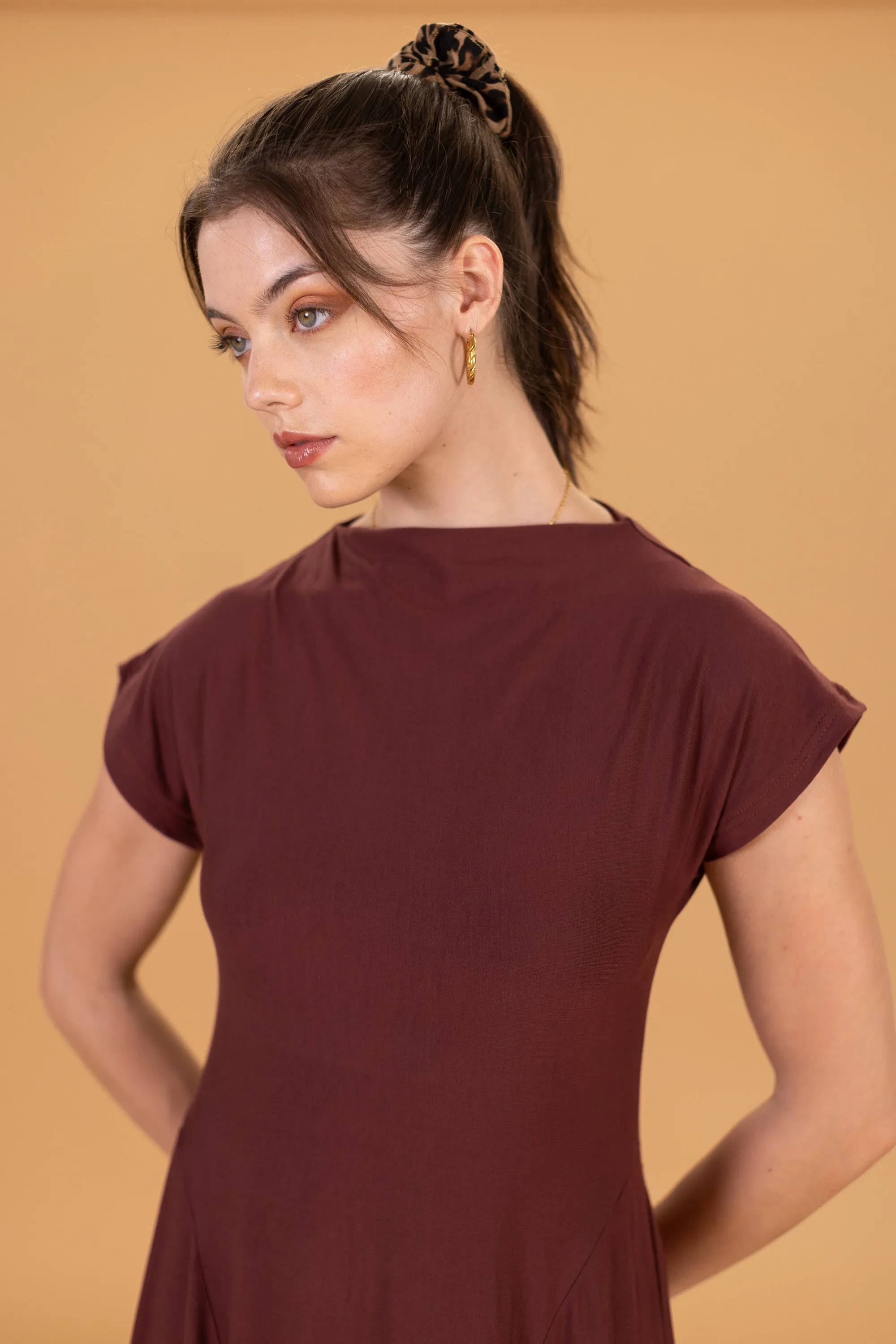 Dress Everly Maroon