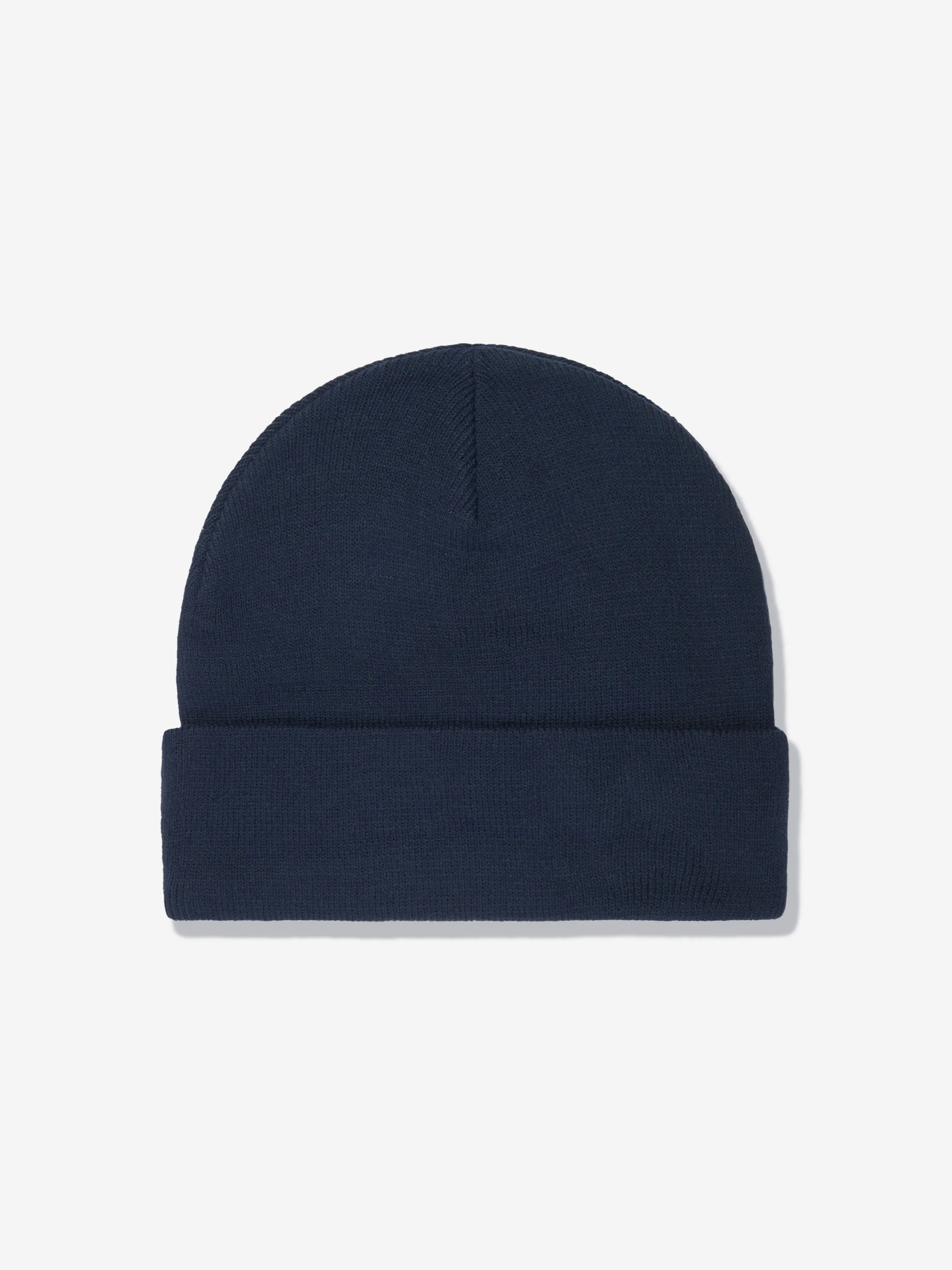 EA7 Emporio Armani Kids Logo Beanie Hat in Navy