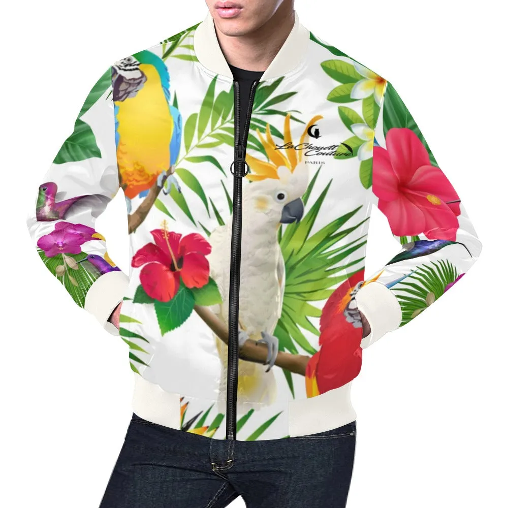 EXOTIC STYLE All Over Print Bomber Jacket for Men