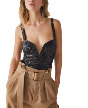 Free People Sparks Fly Bodysuit