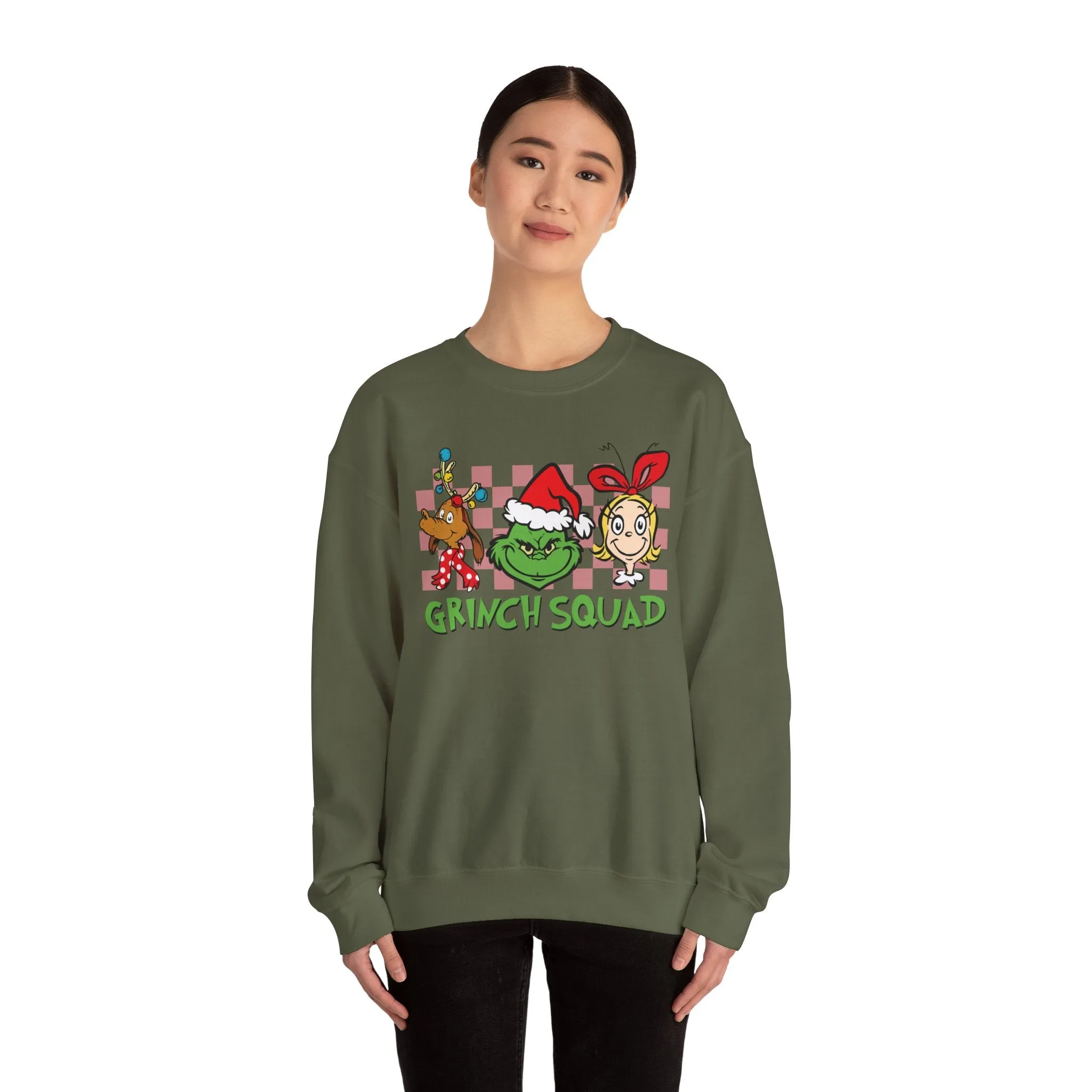 Grinch Squad Crewneck Sweatshirt