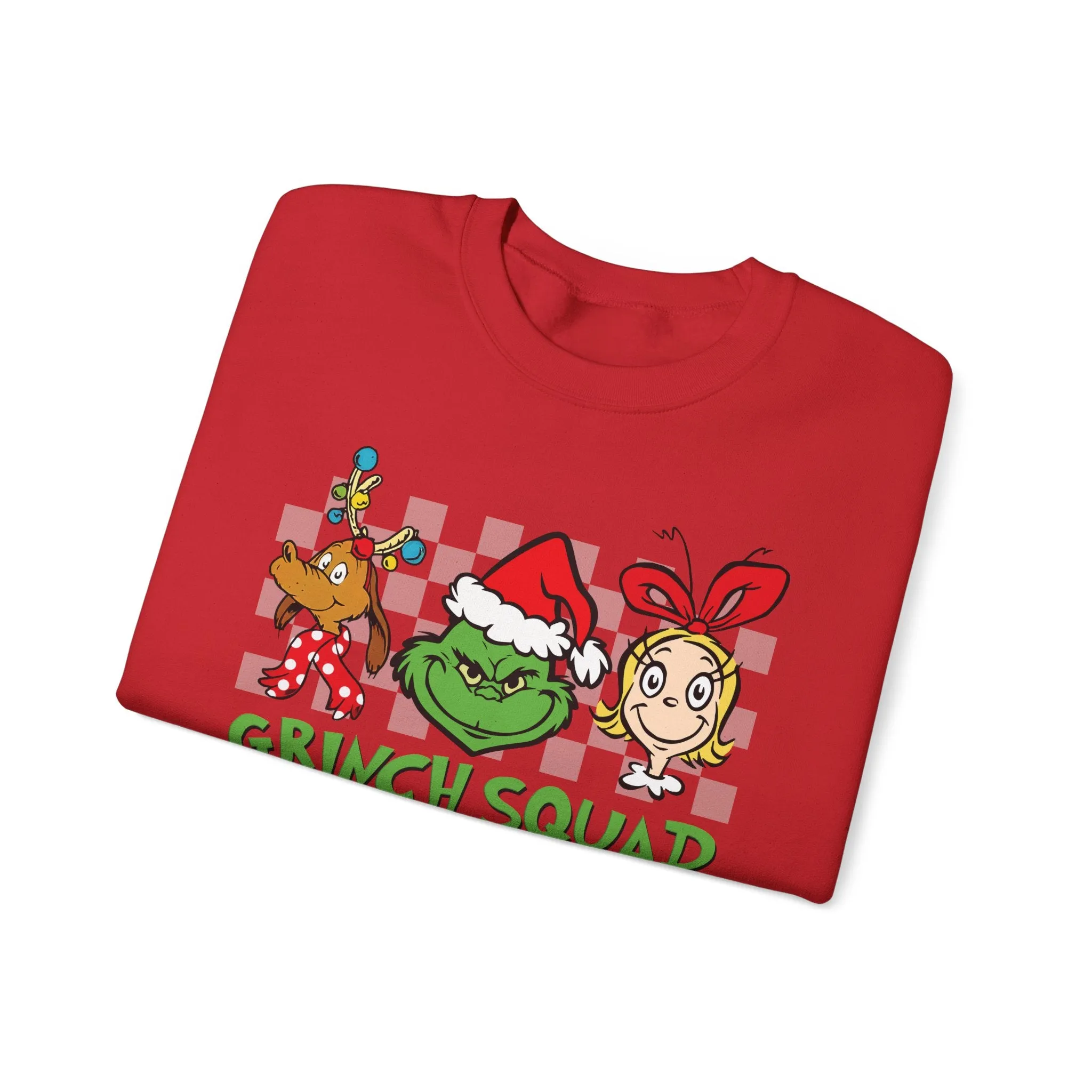 Grinch Squad Crewneck Sweatshirt