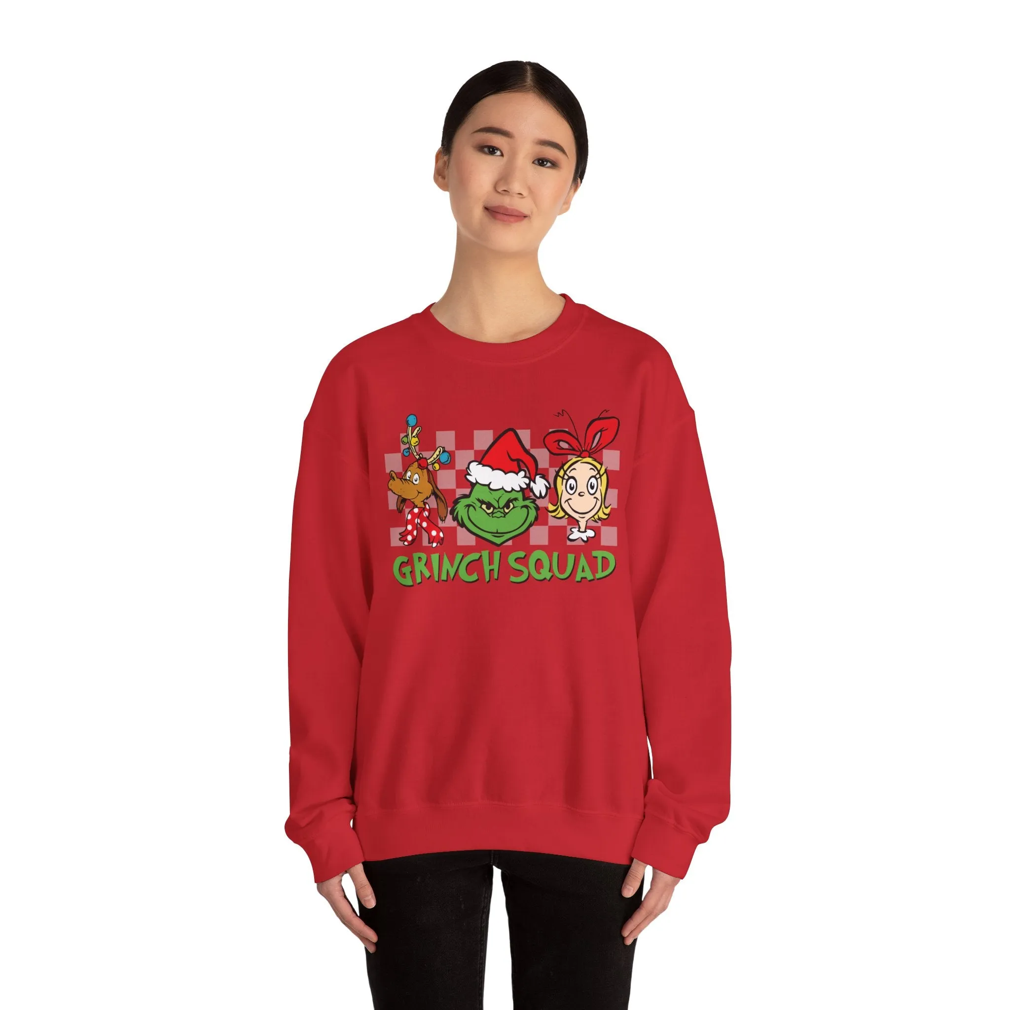 Grinch Squad Crewneck Sweatshirt