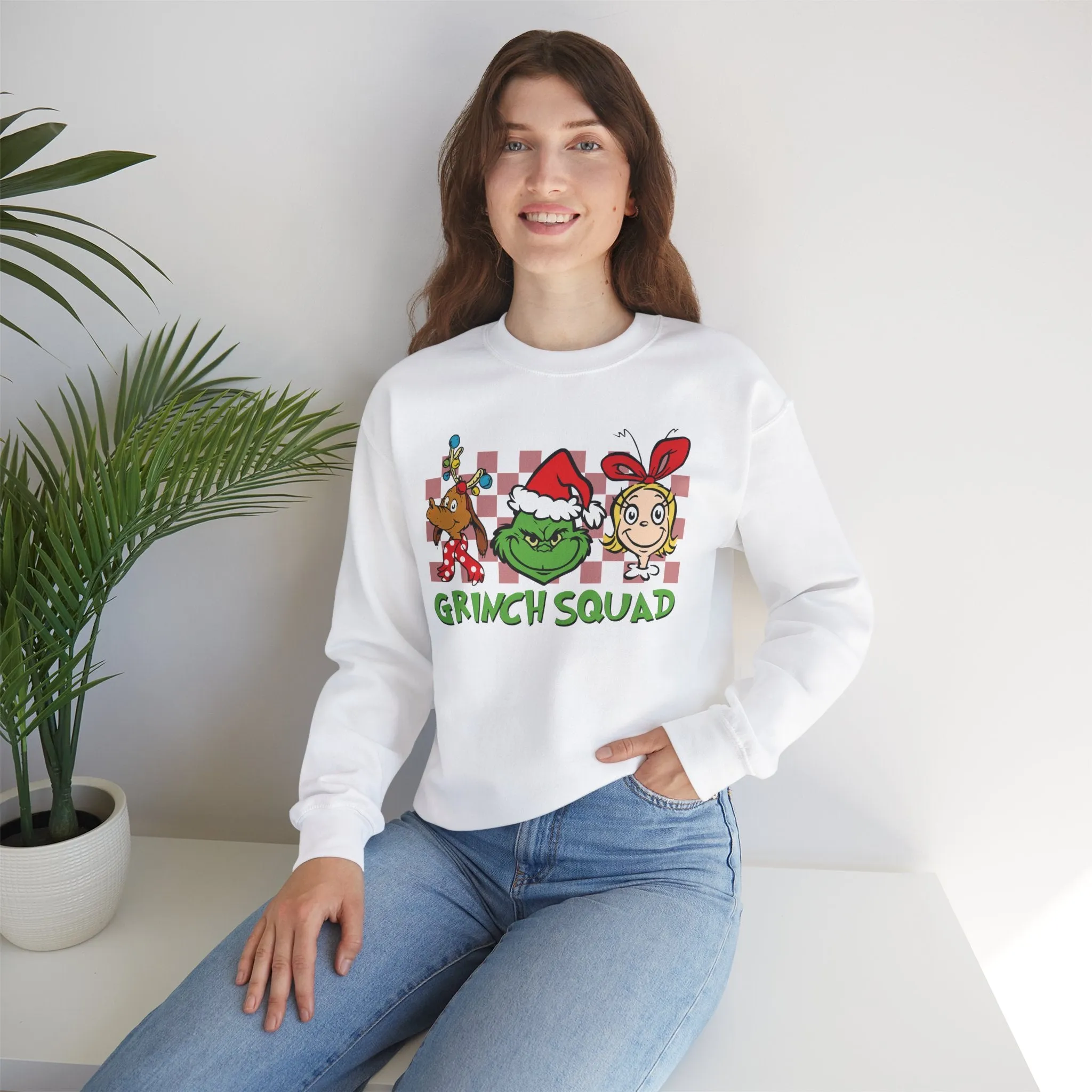 Grinch Squad Crewneck Sweatshirt