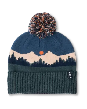 Herschel Beanie in Mountain Stripe