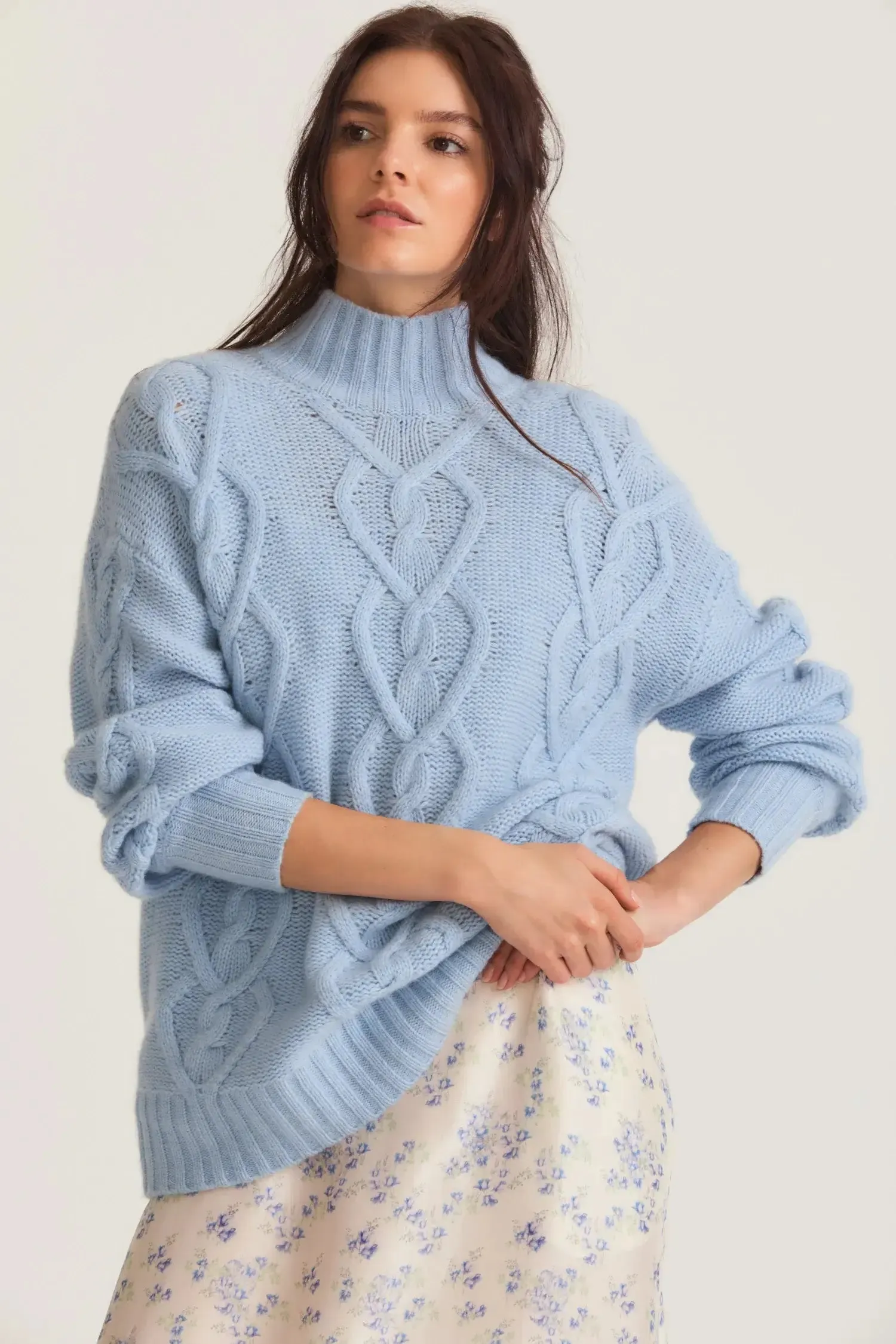 Izia Pullover in Blue Haze