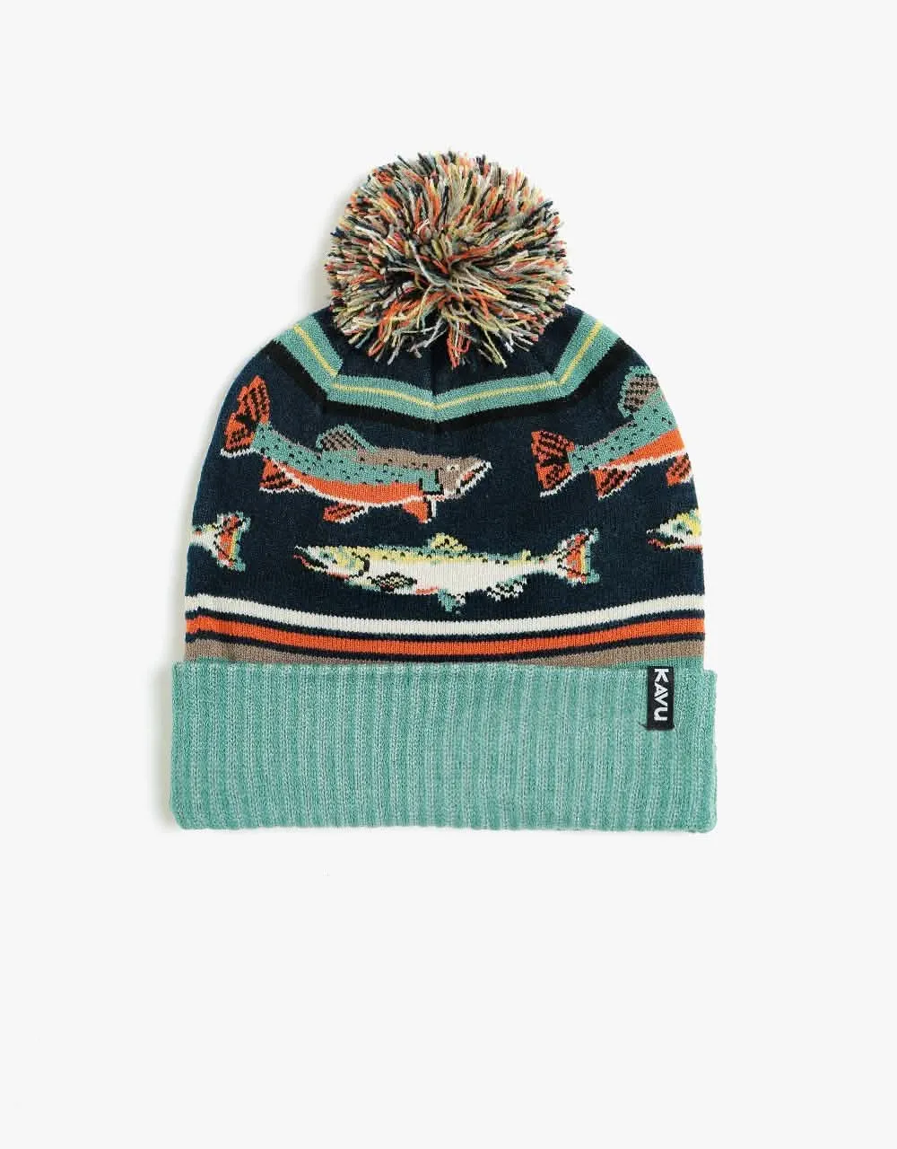 KAVU Herschel Bobble Beanie - Go Fish