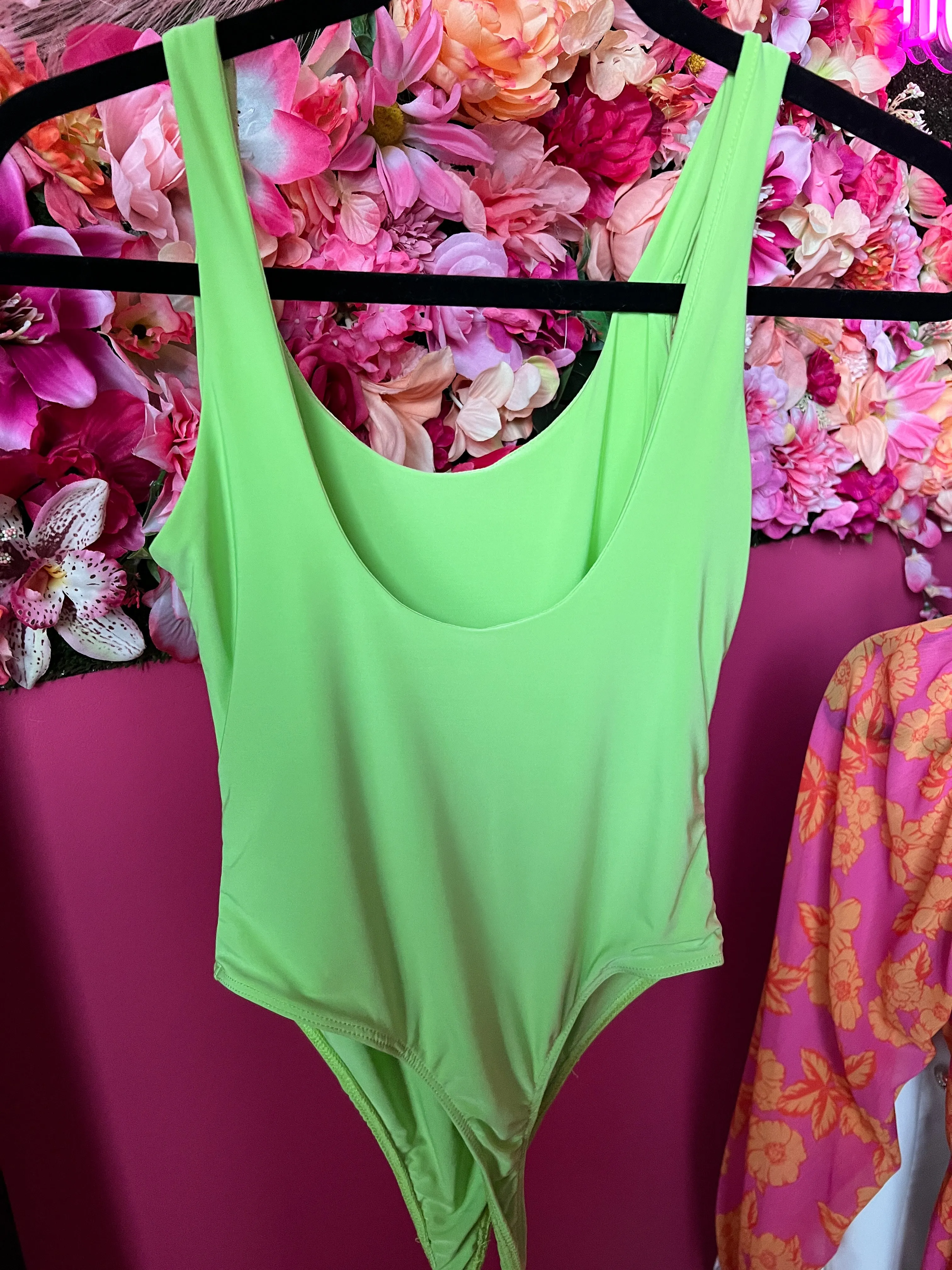 Kiwi Green Bodysuit