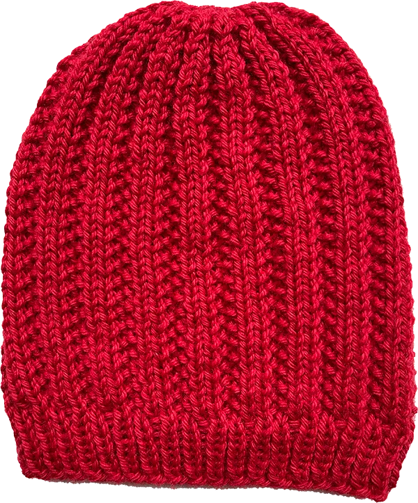 Kona ~ Knit Chemo Cap Pattern by Knots of Love