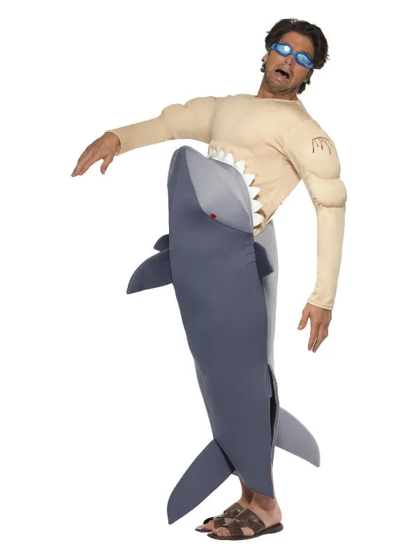 Man-Eating Shark Costume, Grey