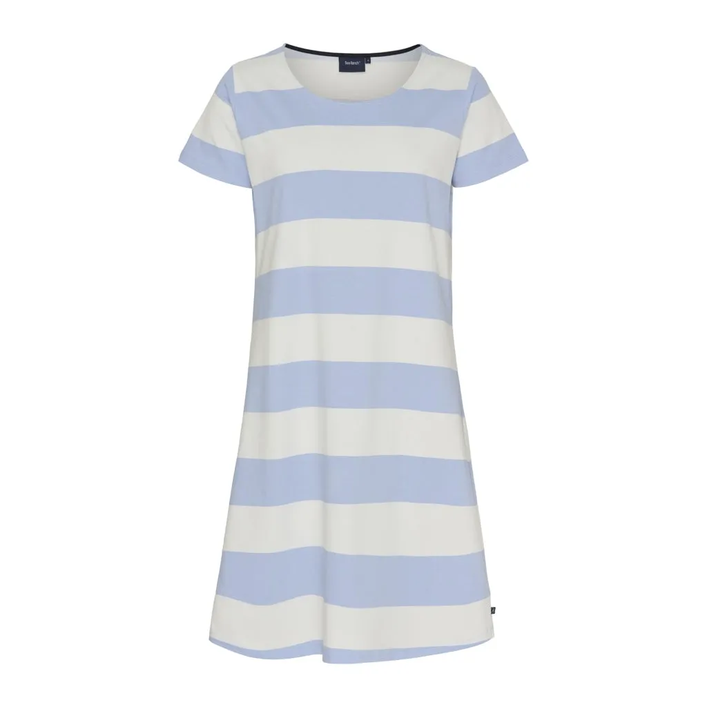 Maren Dress - Pearl / Cashmere Blue