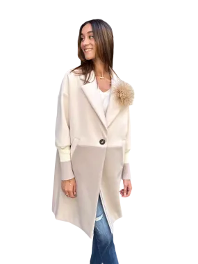 Maryley butter/ light grey jacket