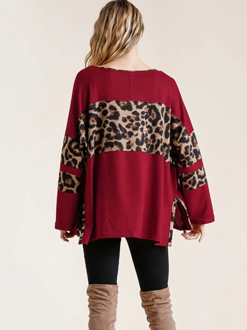 McKenna Knit Top - Red