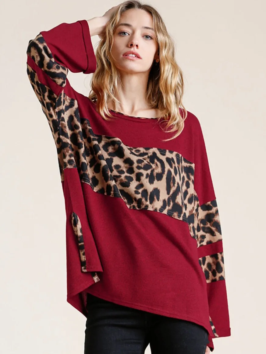 McKenna Knit Top - Red