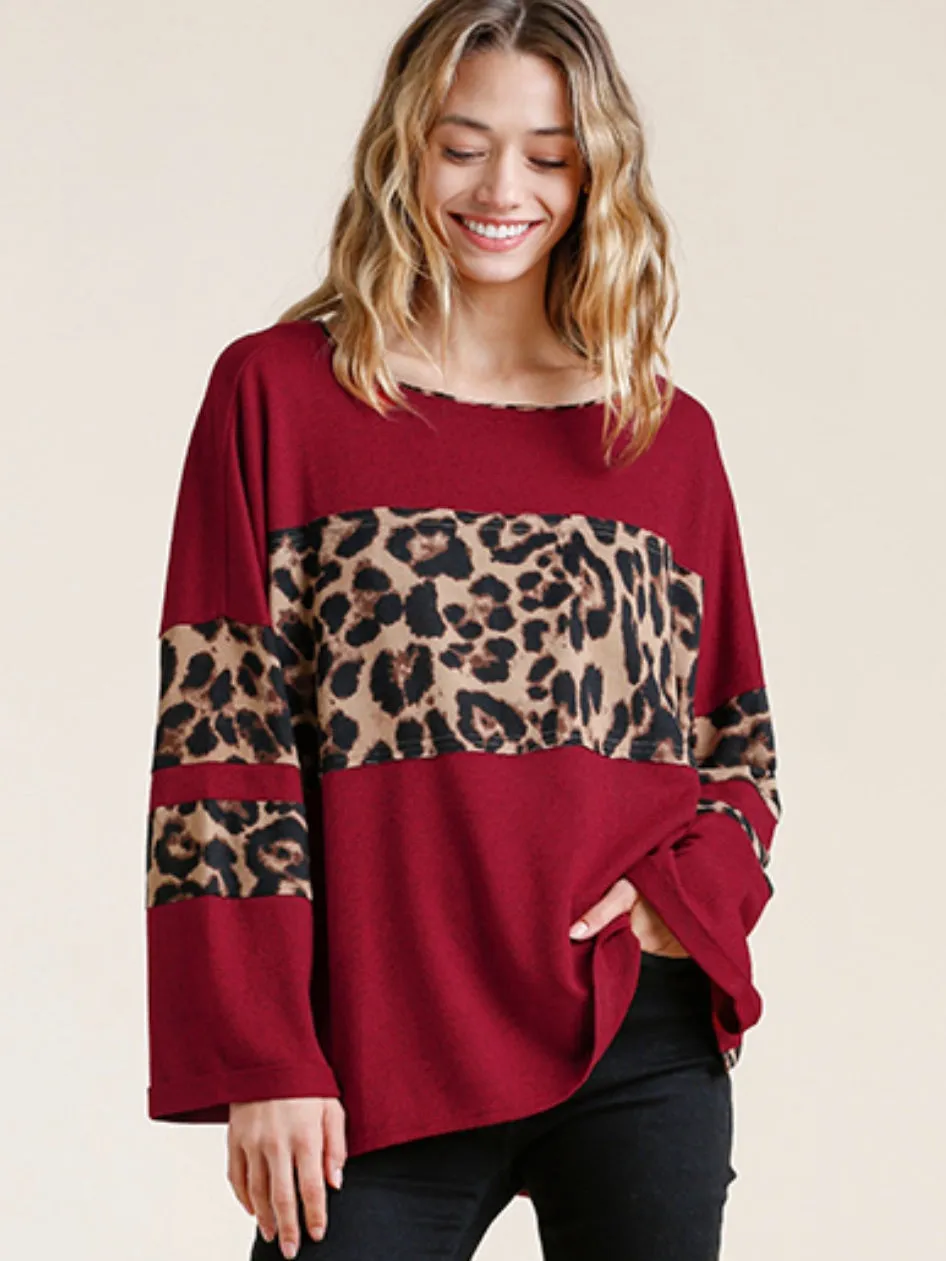 McKenna Knit Top - Red