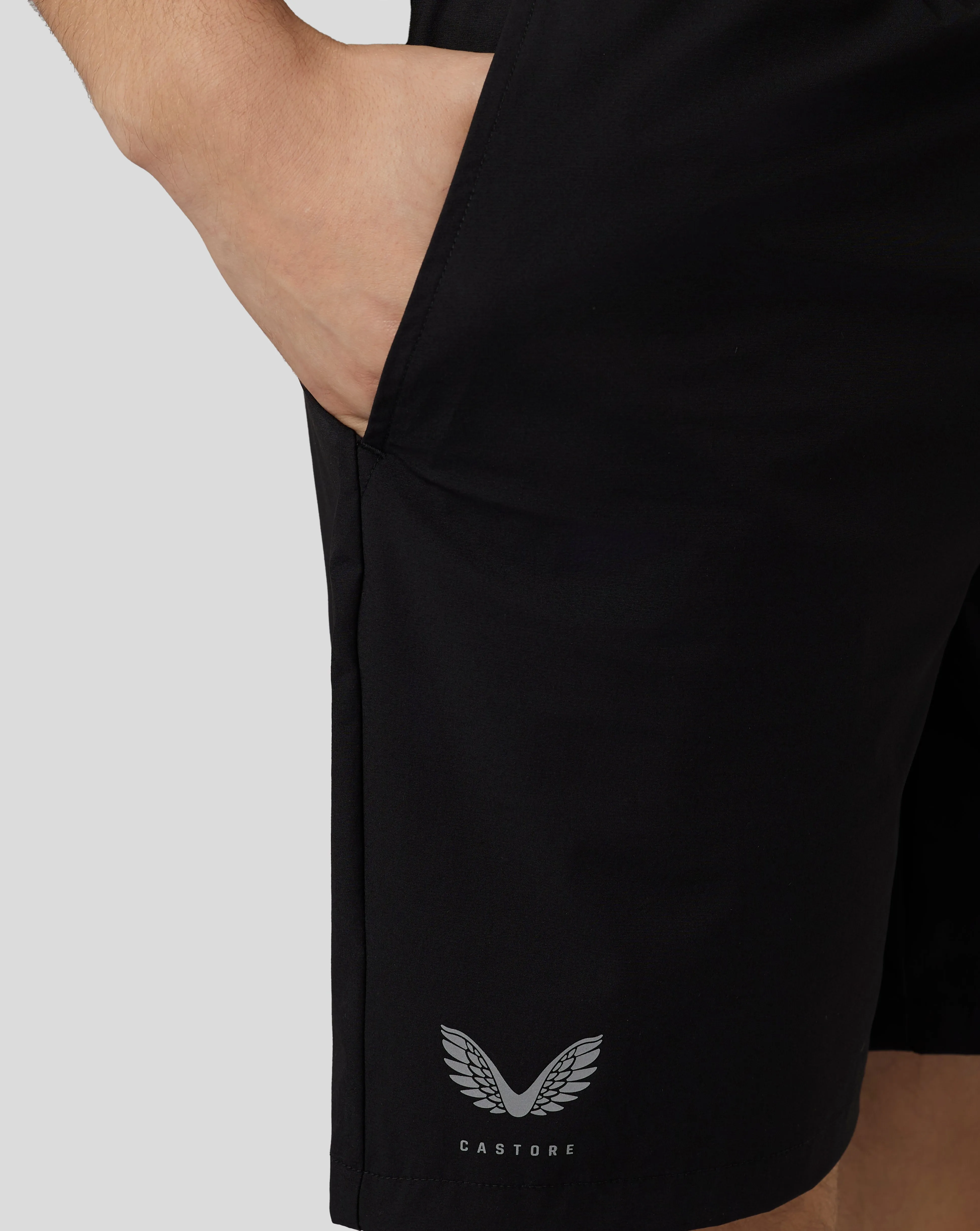 Men’s Light Breathable Woven Shorts - Black