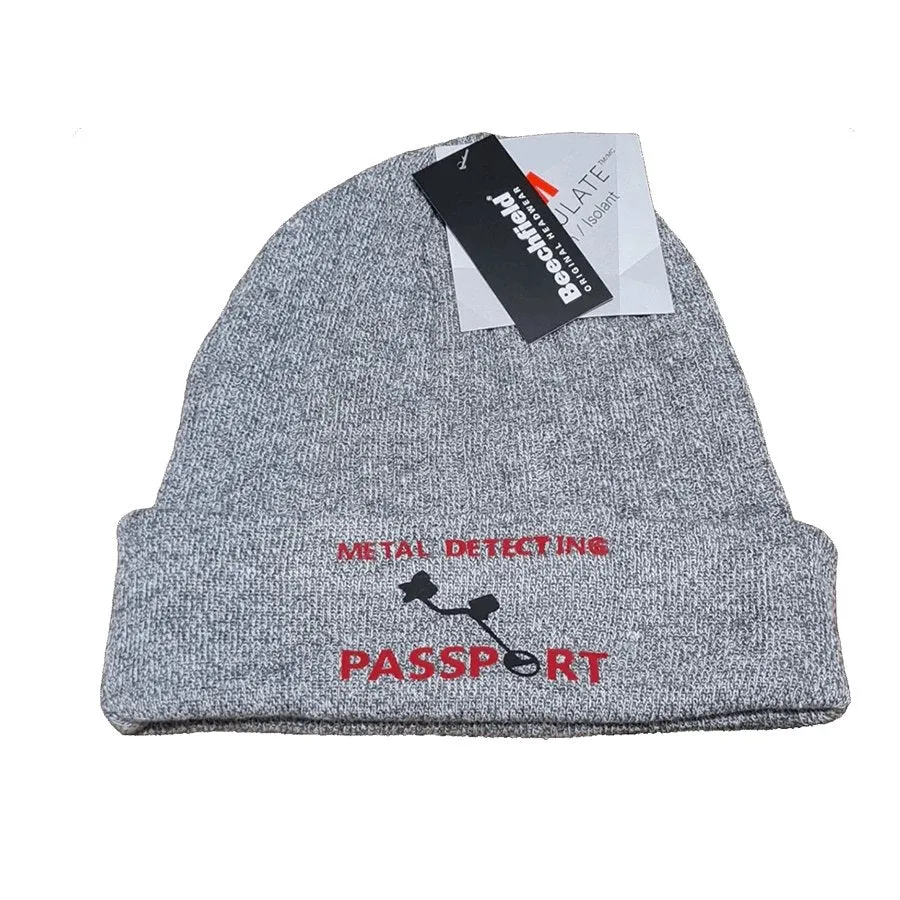 Metal Detecting Passport Beanie