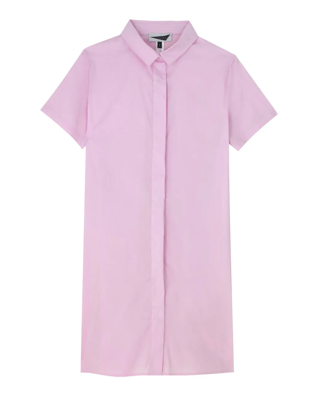 NEGRIL Shirt Dress | Pink