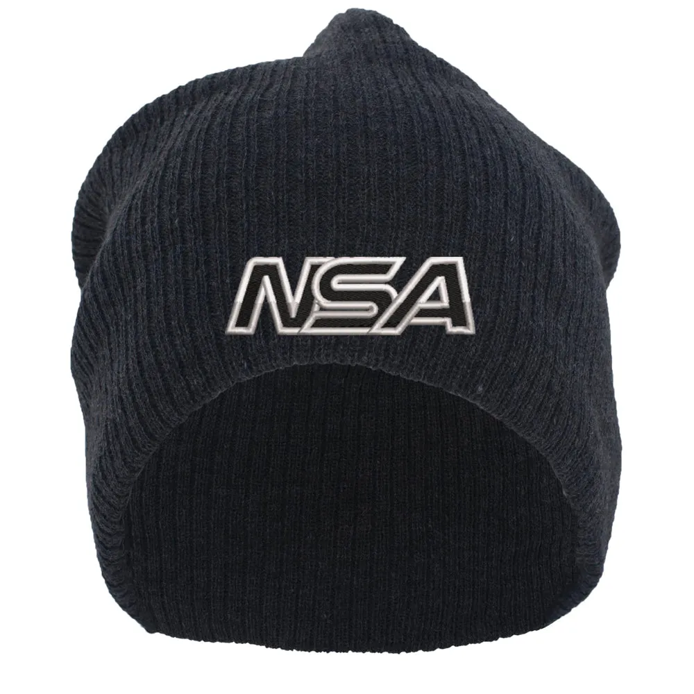 NSA Outline Series Slouchy Beanie: SB02-DKHTR