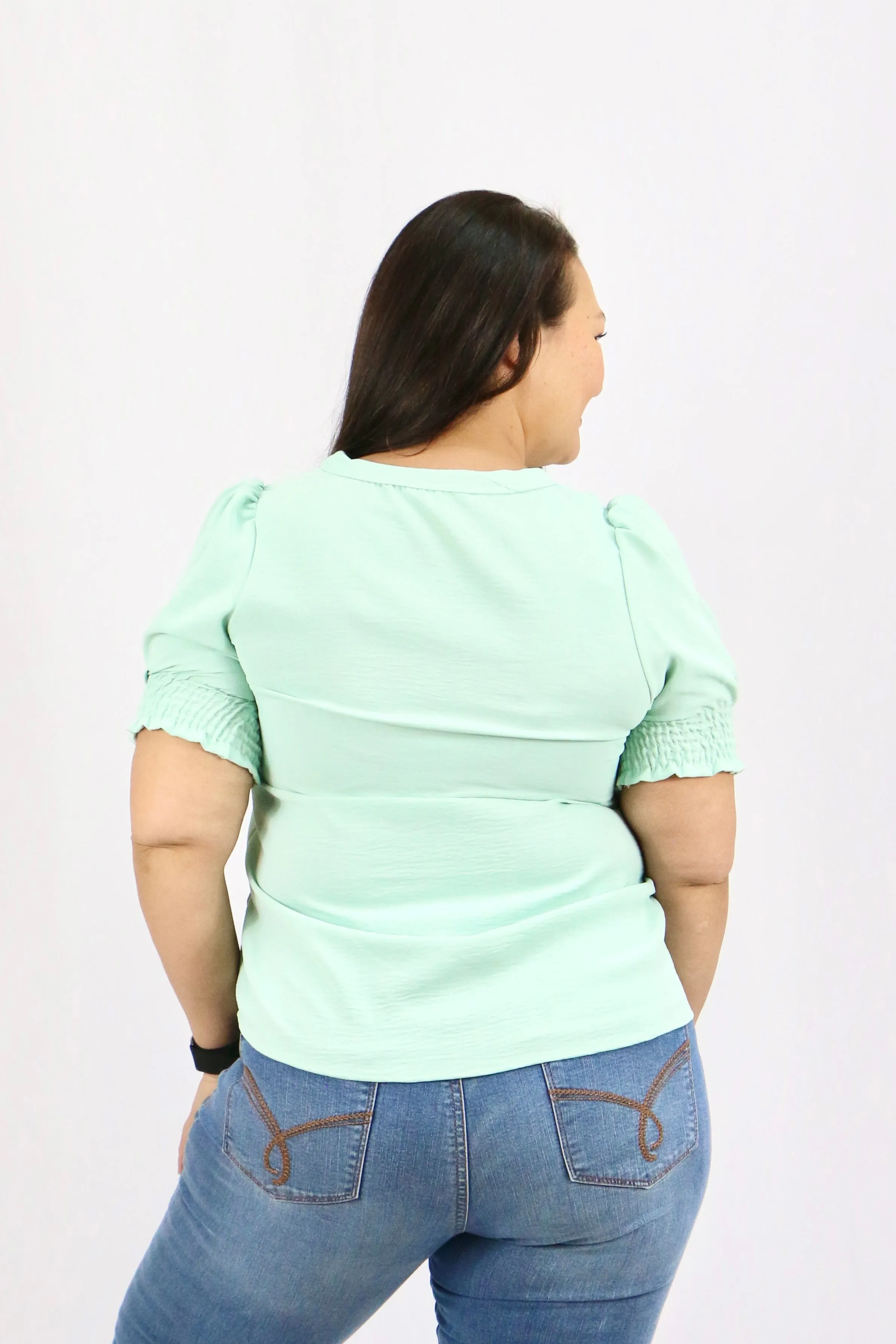 Ollie Top Mint - S, M, XL