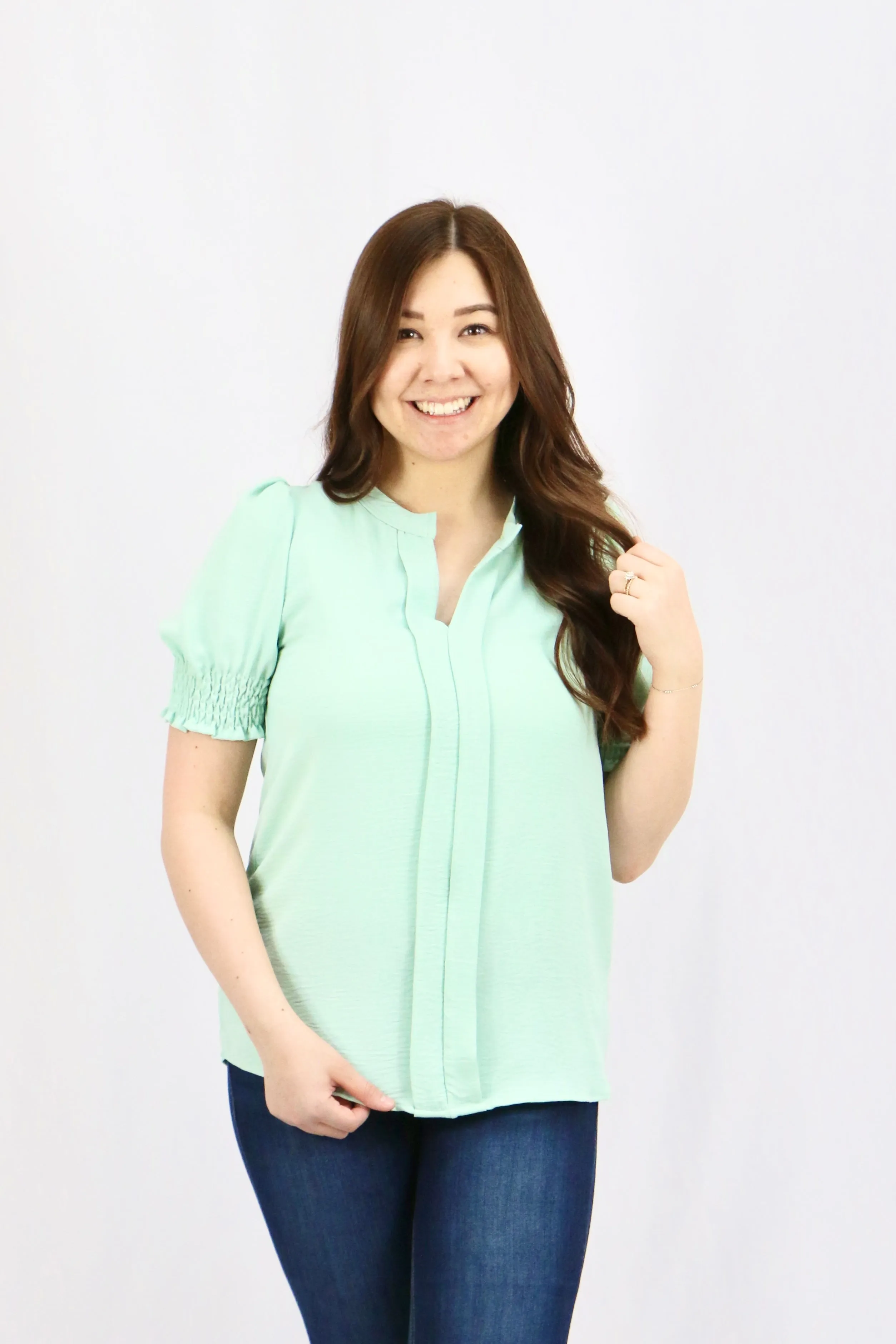 Ollie Top Mint - S, M, XL