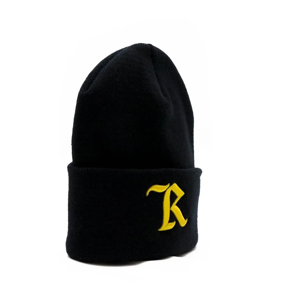 Original Classic Cuff Beanie [BLACK N YELLOW]