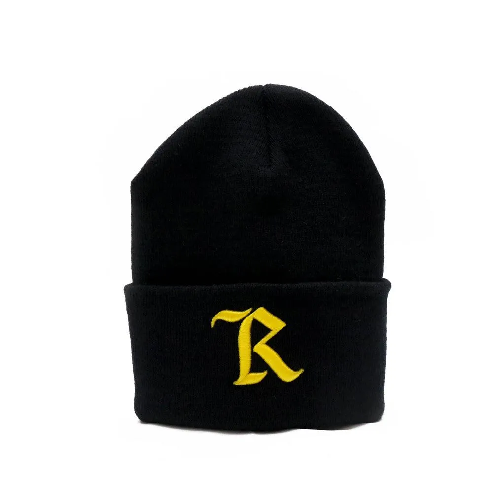 Original Classic Cuff Beanie [BLACK N YELLOW]