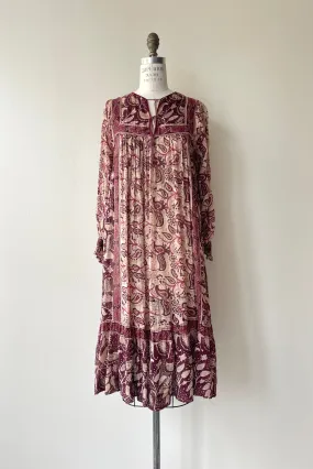 Paisley Indian Cotton Dress | 1970s