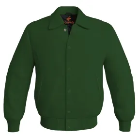 Personalized Varsity Jacket Forest Green Classic Satin Jacket Mens Letterman Jacket